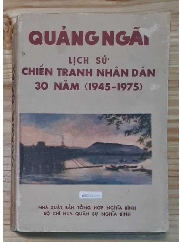 Lịch sử Chiến tranh nhân dân Quảng Ngãi 1945-1975 (1988)