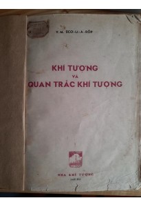 Sách Nghiên cứu Khí tượng - 3 quyển