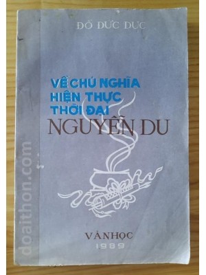 Về Chủ nghĩa hiện thực thời đại Nguyễn Du (1989)