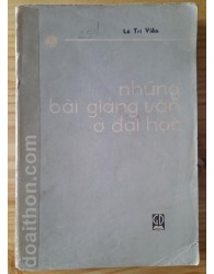 Những bài giảng văn ở đại học (1982)