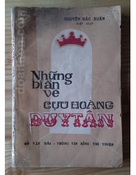 Những bí ẩn về cựu hoàng Duy Tân (1988)