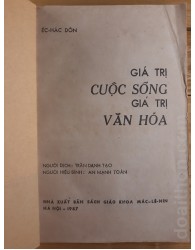 Giá trị cuộc sống, giá trị văn hóa (1987)