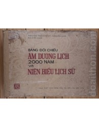 Bảng đối chiếu Âm Dương Lịch 2000 năm và Niên biểu Lịch sử (1976)