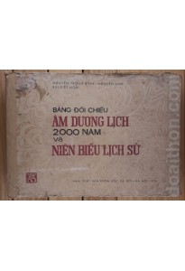 Bảng đối chiếu Âm Dương Lịch 2000 năm và Niên biểu Lịch sử (1976)