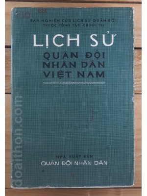 Lịch sử Quân đội Việt Nam - tập 1 (1977)