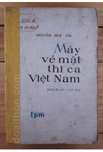 Mấy vẻ mặt thi ca Việt Nam (1983)