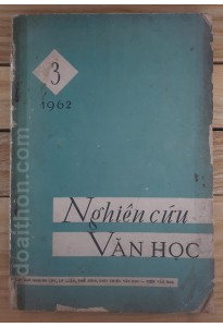 Nghiên cứu văn học, Tháng 3-1962