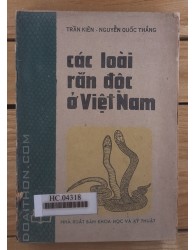 Các loài rắn độc ở Việt Nam (1980)