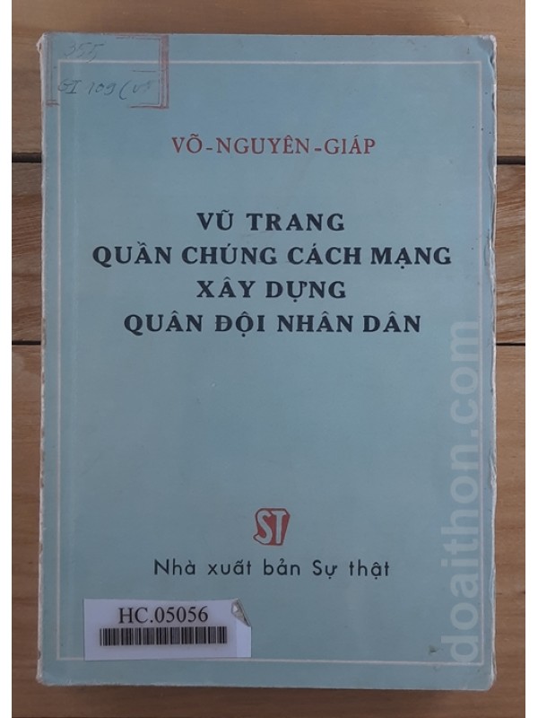 Vũ trang quần chúng cách mạng xây dựng quân đội nhân dân (1972)