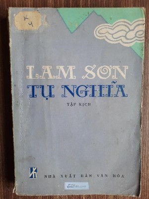 Sách Kịch Lam Sơn tụ nghĩa - Kịch Quang Trung