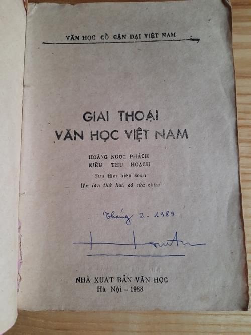 Giai thoại Văn học Việt Nam 2