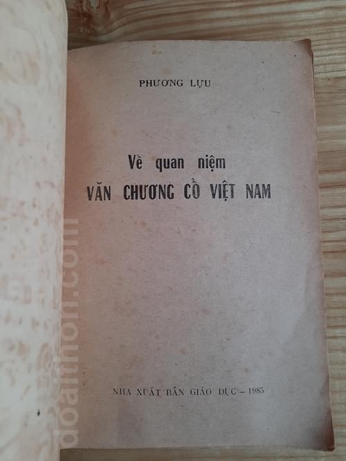Quan niệm về Văn chương cổ Việt Nam 2