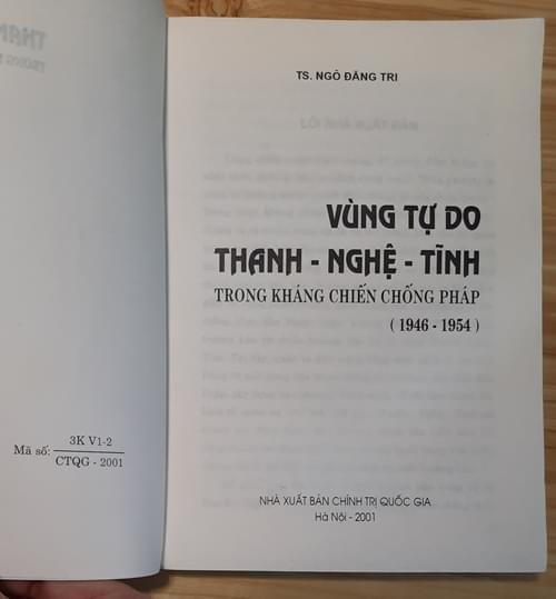 Vùng tự do Thanh-Nghệ-Tĩnh trong kháng chiến chống Pháp 1946-1954 2
