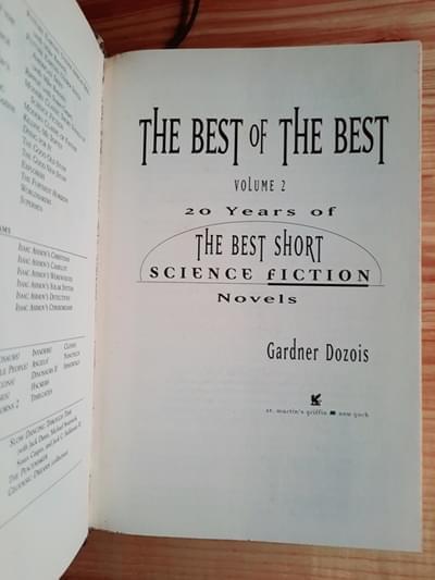 20 Years Best of the best science fiction novels - 2