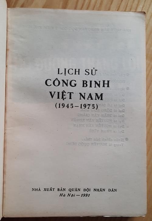 Lịch sử công binh Việt Nam 1945-1975 2