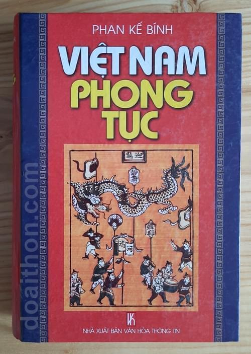 Sách Việt Nam phong tục - Phan Kế Bính