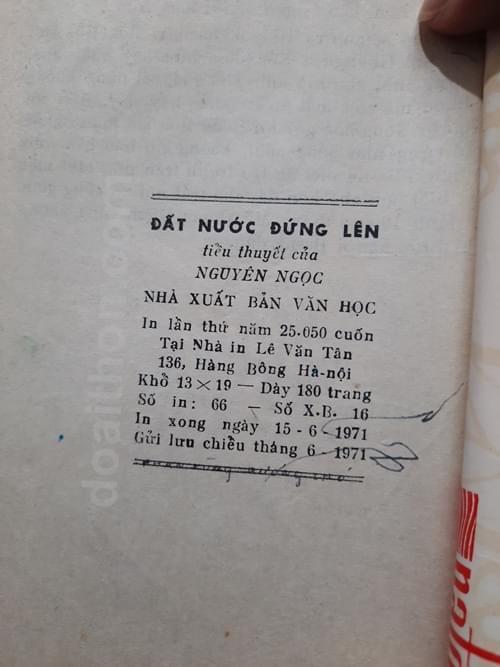 Đất nước đứng lên, Nguyên Ngọc 6