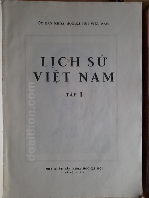 Lịch sử Việt Nam - bộ 2 tập 3