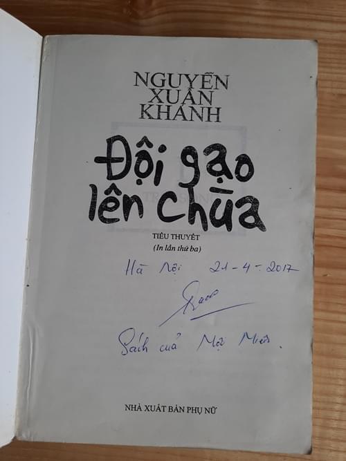 Tiểu thuyết Đội gạo lên chùa giải văn học năm 2011