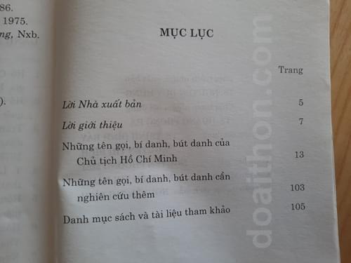 Những tên gọi, bí danh, bút danh của Chủ tịch Hồ Chí Minh 7