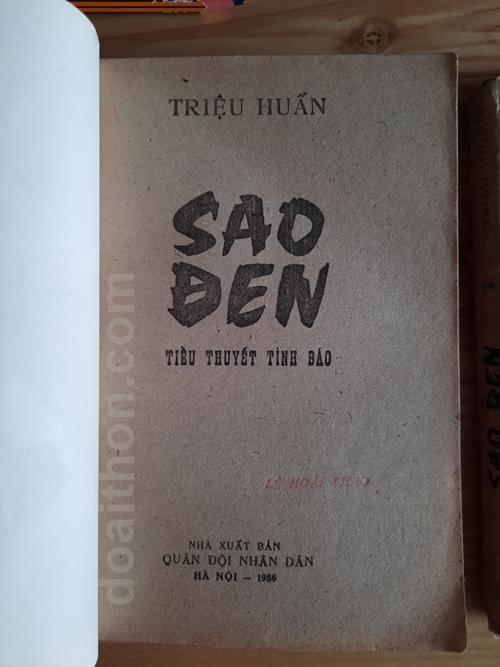 Sao đen, Triệu Huấn 2