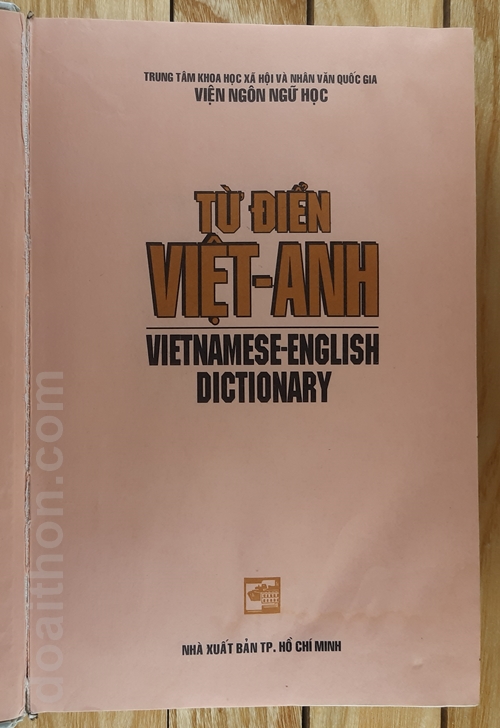 giới thiệu Từ điển Việt Anh