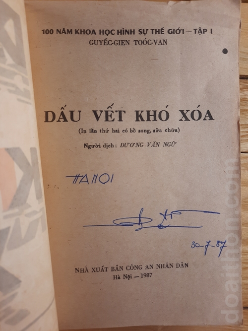 Khoa học hình sự thế giới, Dấu vết khó xóa, Tìm biết qua xác chết, Thuốc độc 2