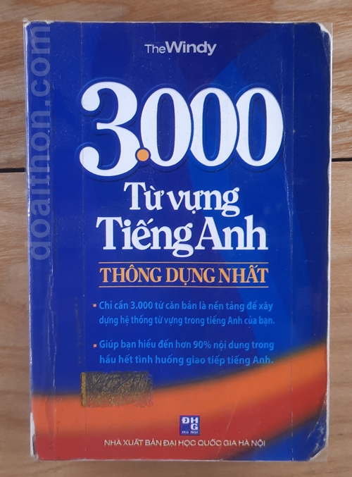 Từ điển 3000 từ vựng Tiếng Anh 1