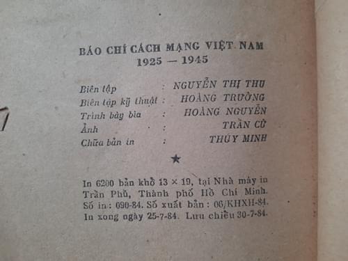 Báo chí cách mạng Việt Nam 1925-1945 7