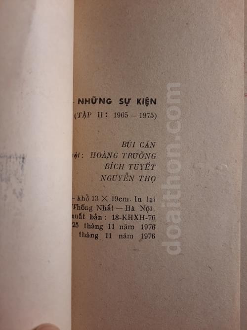 Sự kiện lịch sử Việt Nam 1965-1975 2