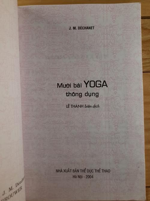 10 bài yoga thông dụng 2