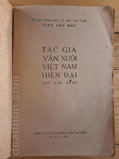 Tác gia văn xuôi Việt Nam hiện đại 2
