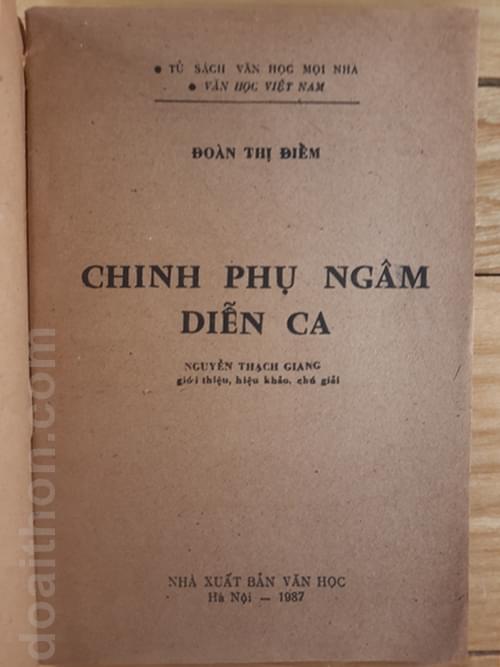 Chinh phụ ngâm diễn ca, Nguyễn Thạch Giang 2
