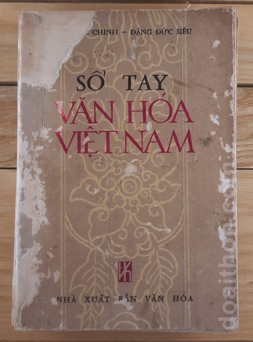 Sách Sổ tay Văn hóa Việt Nam