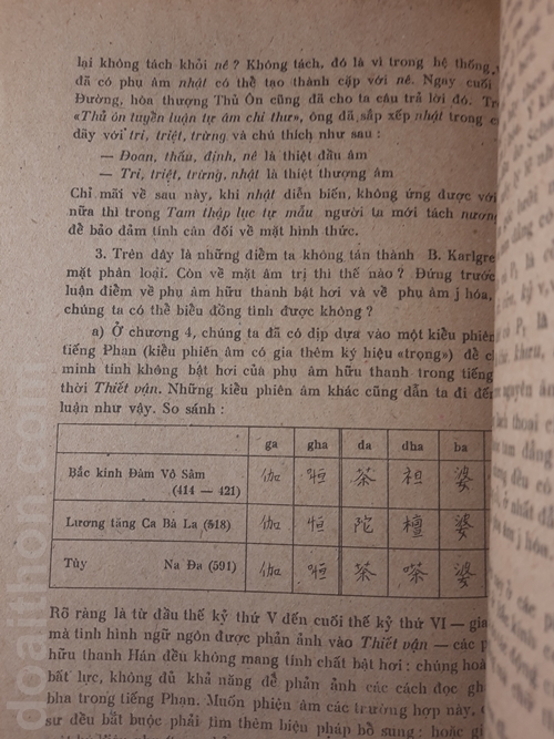 Nguồn gốc và quá trình hình thành cách đọc Hán Việt, Nguyễn Tài Cần 4