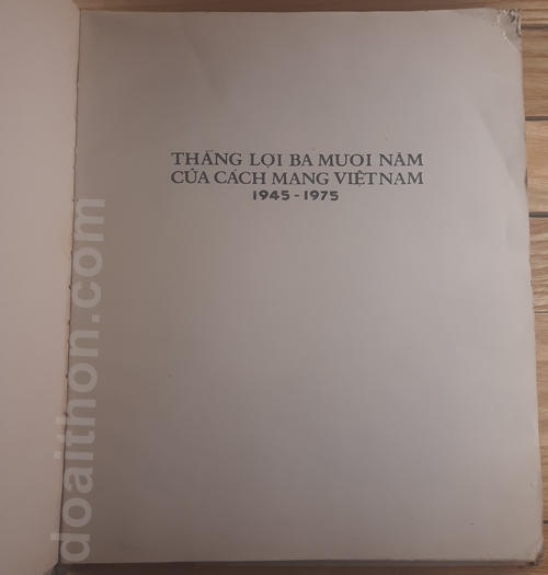 Thắng lợi 30 năm của cách mạng Việt Nam 1