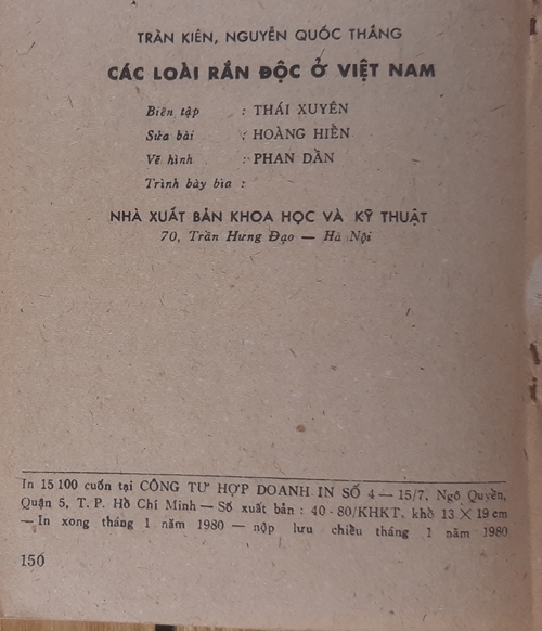 Các loài rắn độc ở Việt Nam 8