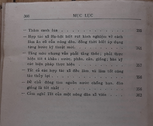 Sản xuất nông nghiệp và hợp tác hoá nông nghiệp, Nguyễn Chí Thanh 8