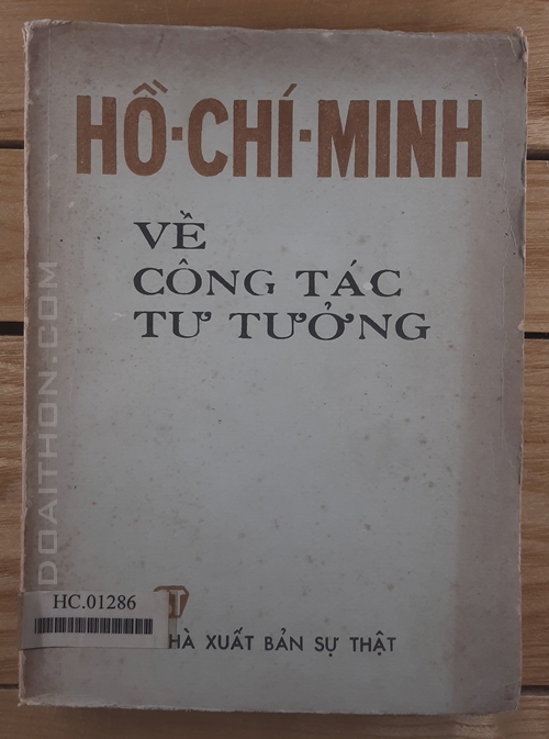 Công tác tư tưởng, Hồ Chí Minh 1