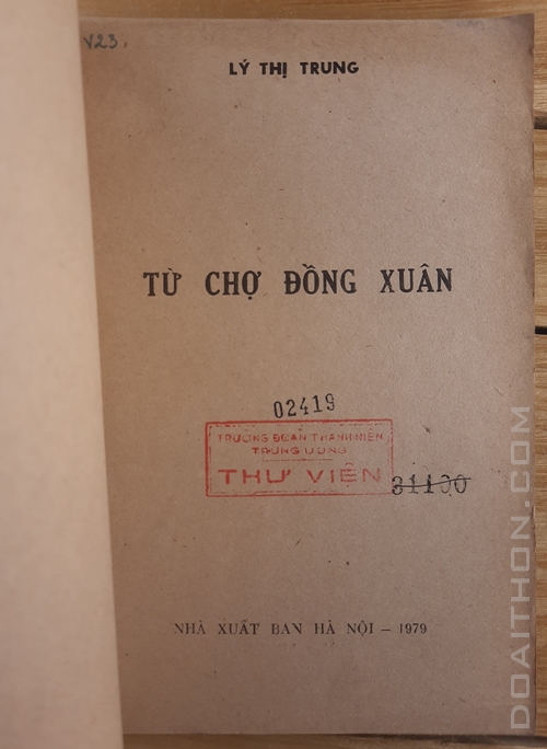 Từ chợ Đồng Xuân 2