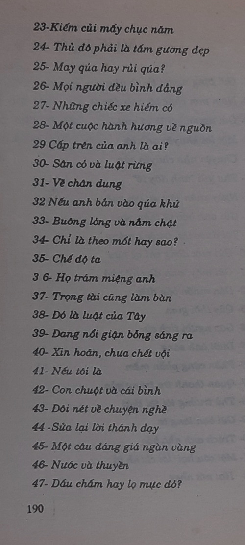 Trò chuyện với đầy tớ , Phan Hiền 5