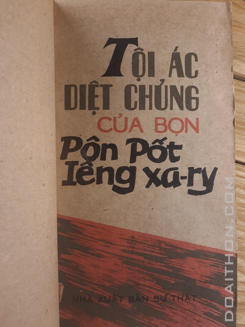 Tội ác diệt chủng của PolPot 1