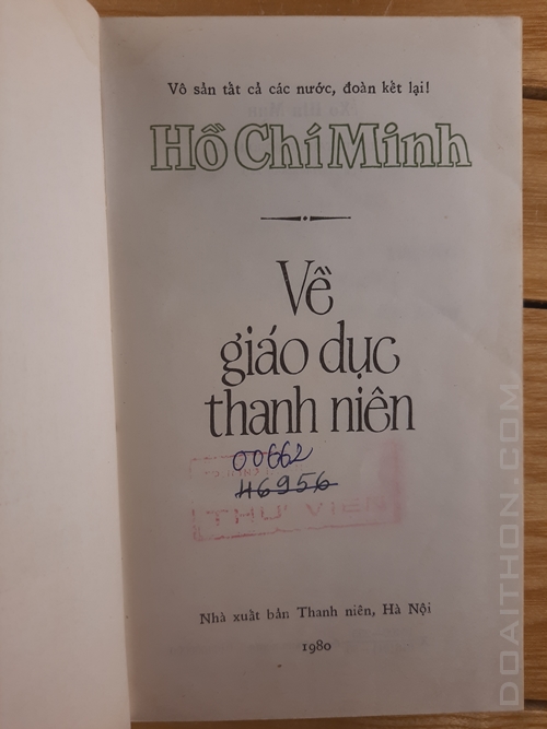 Giáo dục thanh niên, Hồ Chí Minh 2