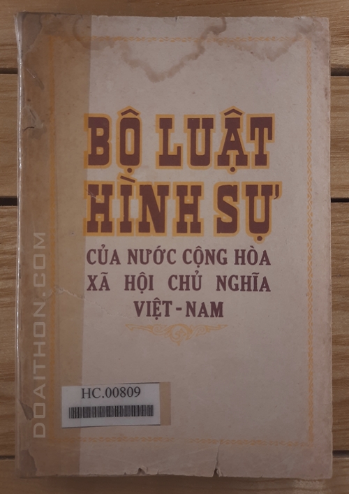 Bộ luật hình sự 1