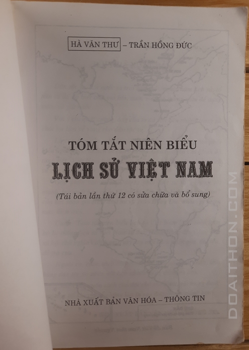 Niên biểu Lịch sử Việt Nam 4