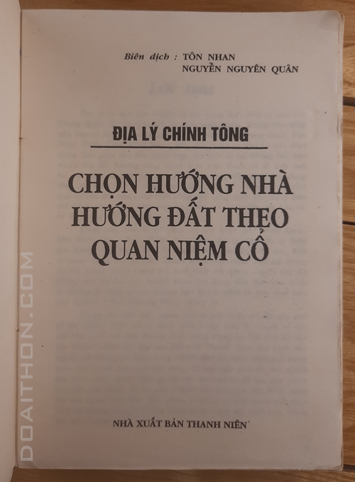 Chọn hướng nhà hướng đất theo quan niệm cổ 2