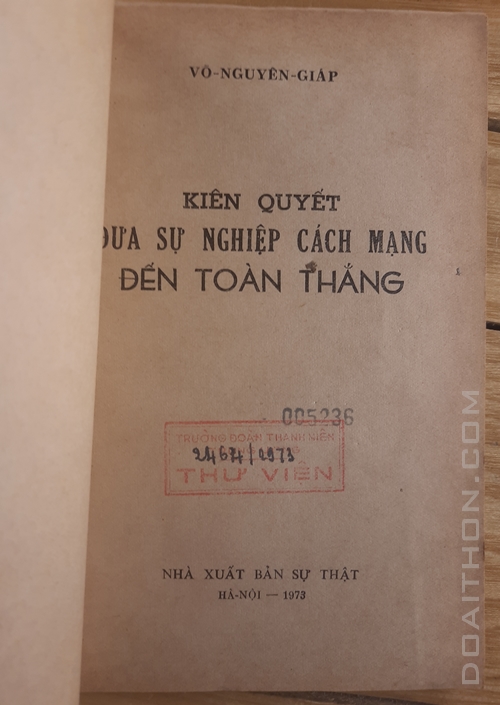 Kiên quyết đưa sự nghiệp cách mạng đến toàn thắng, Đại tướng Võ Nguyên Giáp 2