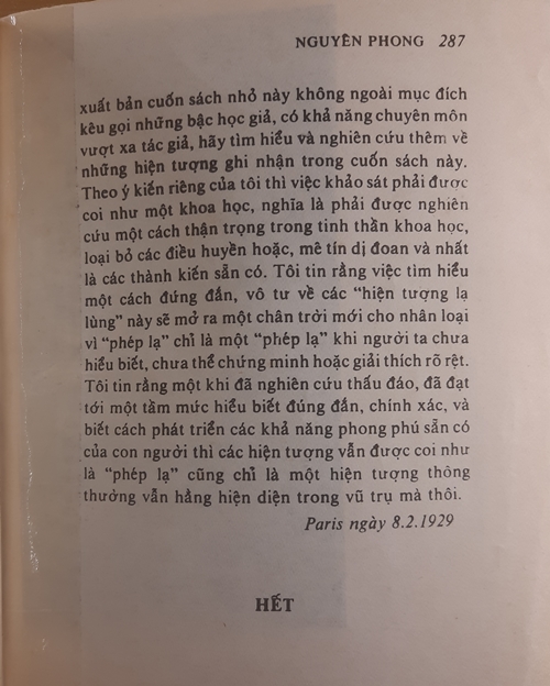 Huyền thuật và đạo sĩ Tây Tạng, Nguyên Phong 6