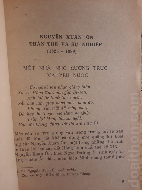 Thơ văn Nguyễn Xuân Ôn 4