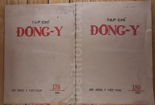 Tạp chí đông y, số 5 tháng 8-1959 1